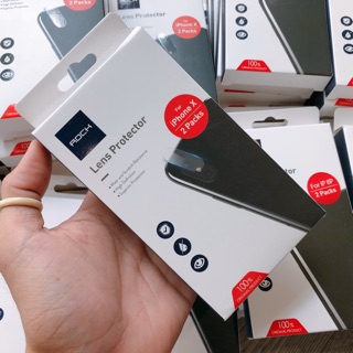Dán Cường Lực Camera cho IPhone 7Plus/8Plus&IPhone X chính hãng Rock