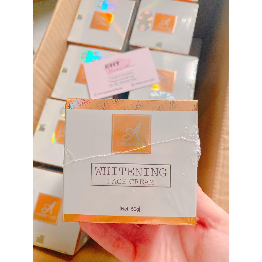 Kem Face Pháp A Cosmetics dưỡng da trắng sáng mịn màng mẫu mớii 2023 + Tặng body