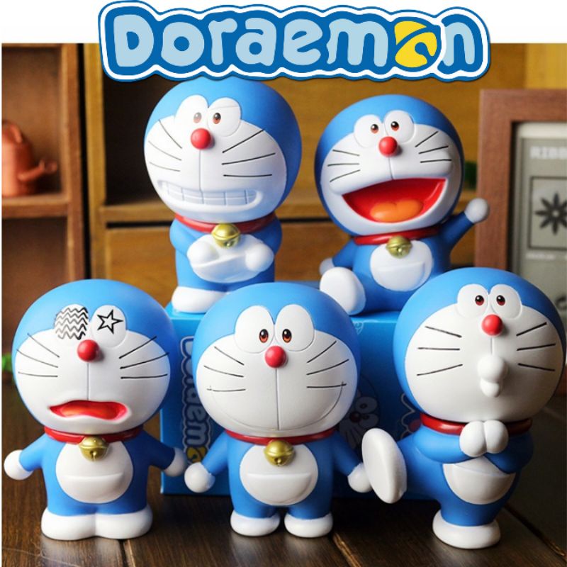 Mô hình mèo máy Doraemon Mèo ú và Nobita xinh xắn đáng yêu - Stand by me - Kumy Shop