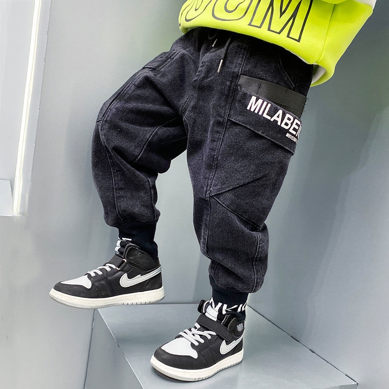 Quần Jean Dài In Hoạt Hình Thời Trang Mùa Thu Năm 2021 Cho Bé Trai