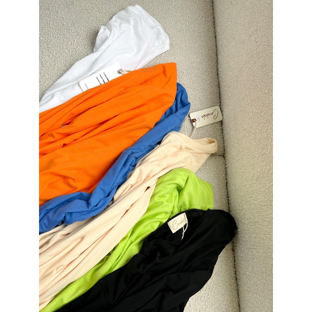 Áo thun td trơn color