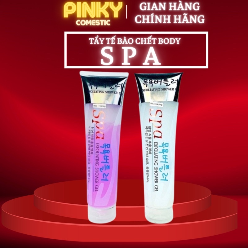 Tẩy tế bào chết SPA Hàn Quốc 350ml dưỡng da trắng sáng Phụ Liệu Tóc Pinky