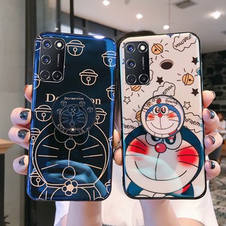 Ốp Lưng Silicone Họa Tiết Hoạt Hình Doraemon Thời Trang Cho Samsung Galaxy A21s A31