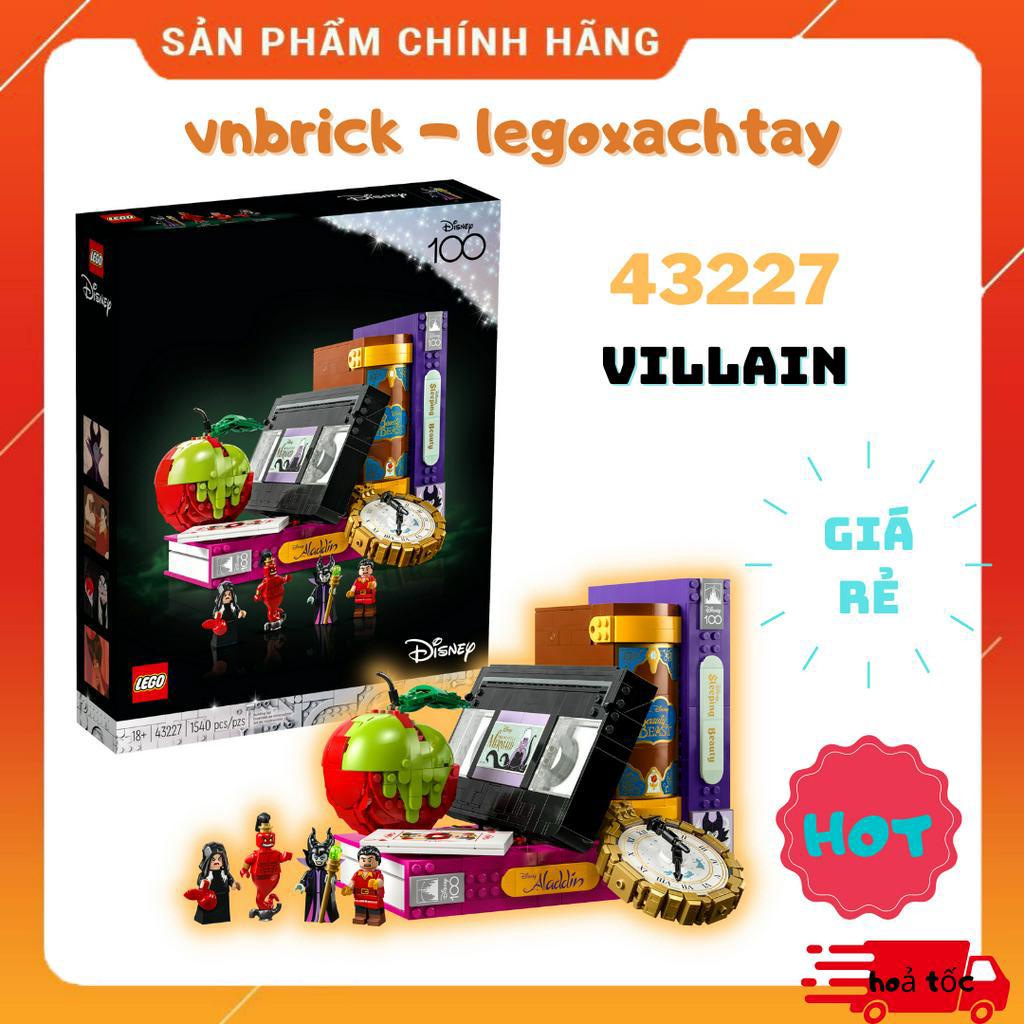 LEGO Disney 43227 Villain Icons Nhân Vật Phản Diện