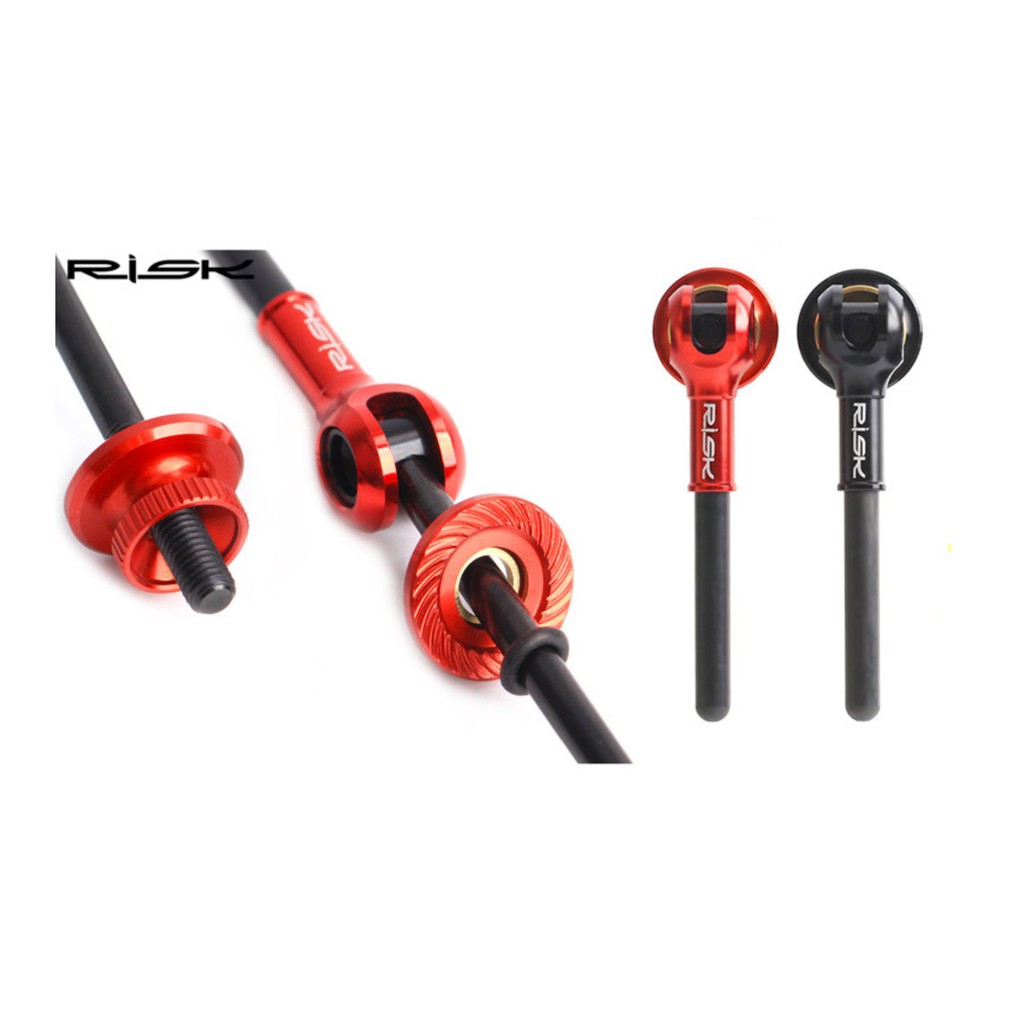 Ti Đùm Quickrelease Titanium + Carbon RISK 100 / 135