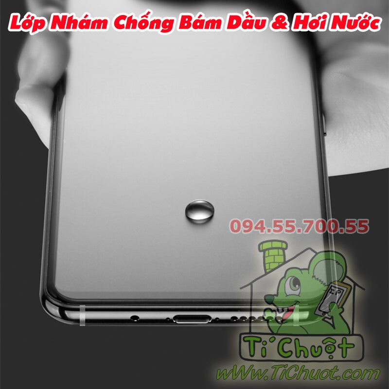 [Chống Vân Tay][Ảnh Thật] Kính CL Nhám Xiaomi Redmi Note 9s/ Note 9 Pro Cường Lực