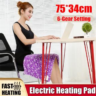 75*34CM 100-240V Electric Heating Pad Back Pain Shoulder Leg Waist Pain Mat