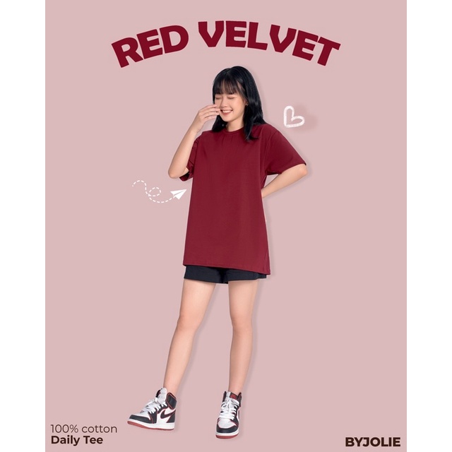 Áo phông trơn unisex "DAILY TEE" chất cotton thoáng mát mềm mịn | BigBuy360 - bigbuy360.vn