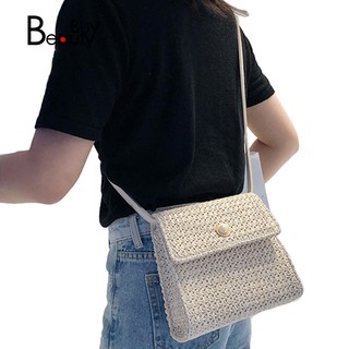 Túi xách đeo chéo thời trang đi biển cho nữ ( màu be )