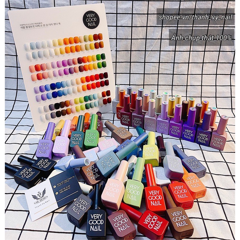 Sơn Gel Verrygood, Sét Sơn 60 Màu Siêu Đặc [Thanh Vy Nail]