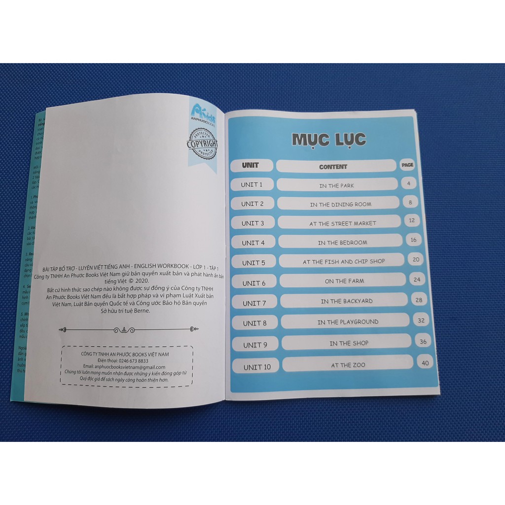 Combo sách - Bài Tập Bổ Trợ Luyện Viết Tiếng Anh - English Workbook Tập 1 (Lẻ tùy chọn)