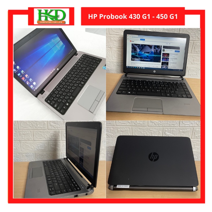 Laptop HP Probook 430G1 - 450g1 Core i3-i5-i7 | RAM 4GB | SSD 128GB | VGA HD Graphics 4400