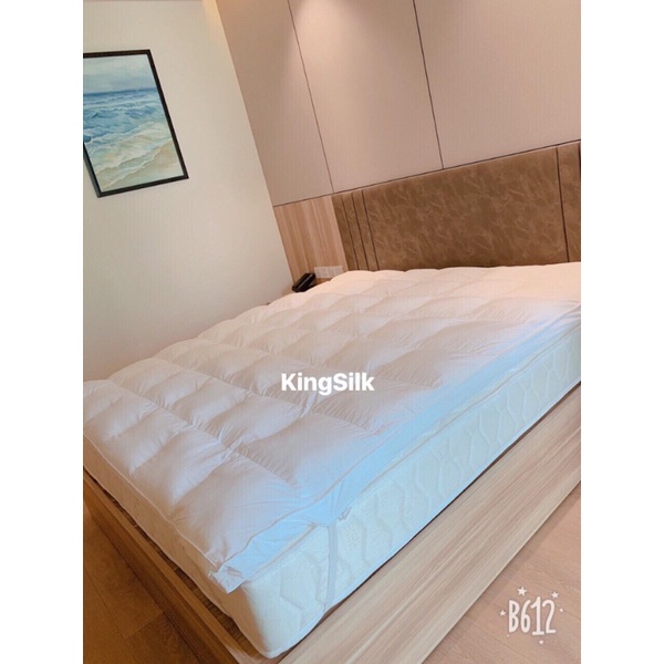 Tấm Nệm Topper  Cao cấp,Tiêu Chuẩn Khách Sạn 5 Sao-Thương Hiệu KingSilk