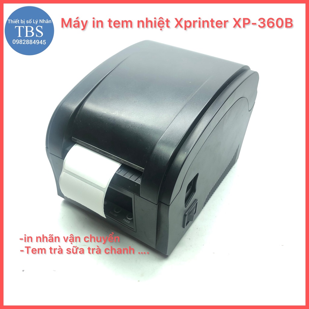 [Mã 44ELSALE2 giảm 7% đơn 300K] Máy in tem Godex G500, Xprinter XP-360B khổ giấy k80mm