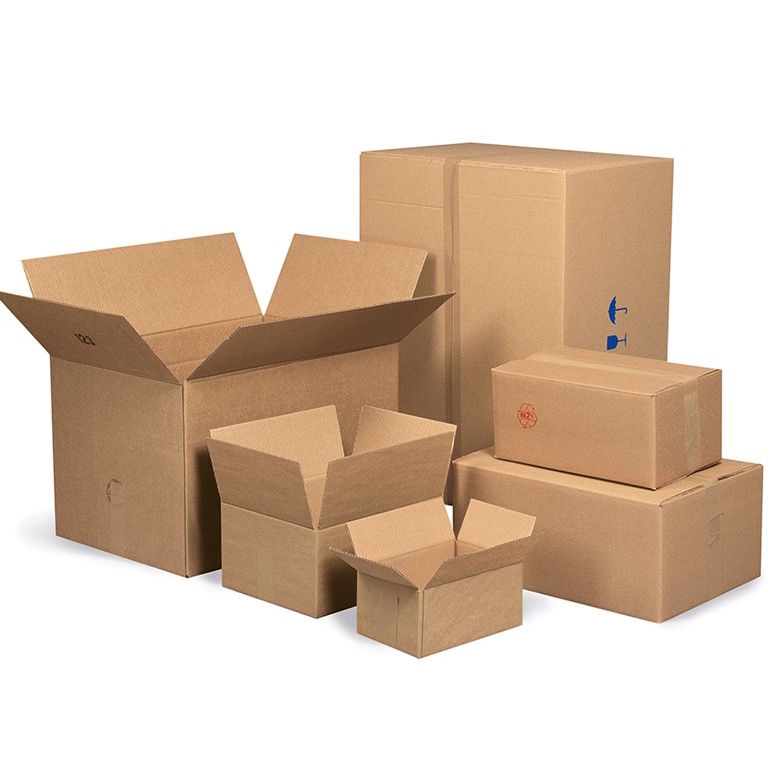 Hộp carton gói hàng 25x15x15 thùng carton gói hàng thunghcm H14