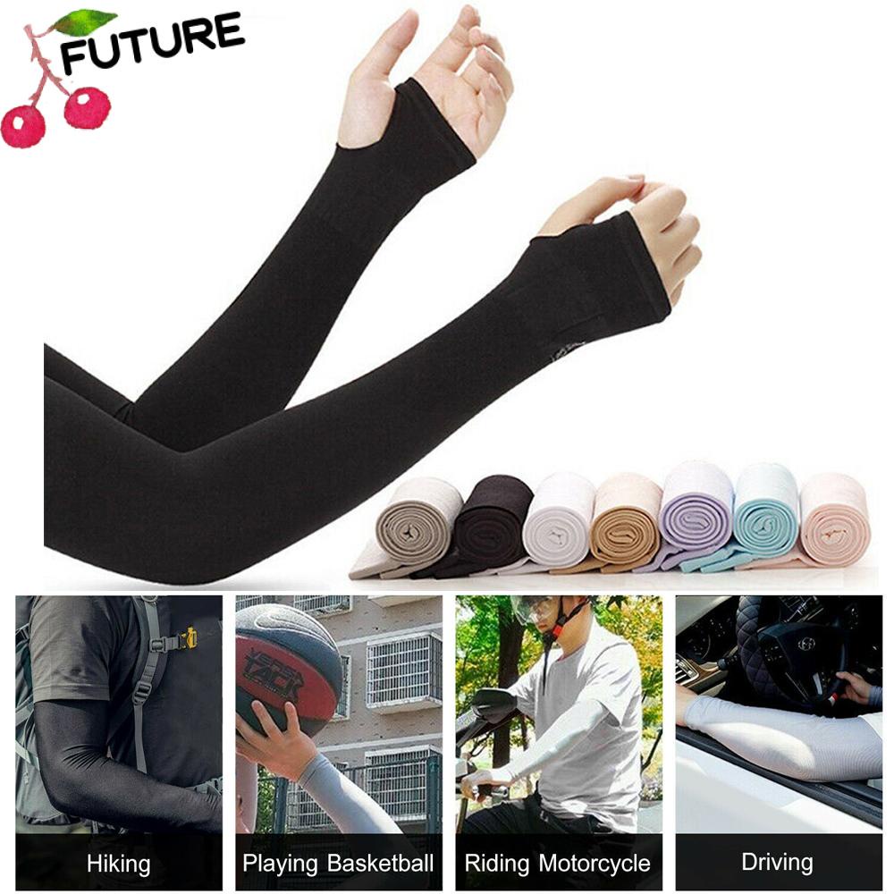 Ống tay áo chống nắng làm mát tránh tia UV với nhiều màu sắc