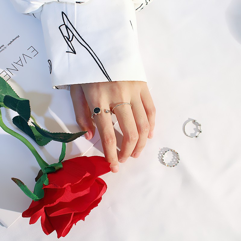 Set Nhẫn Thiết Kế Đơn Giản Thời Trang B448