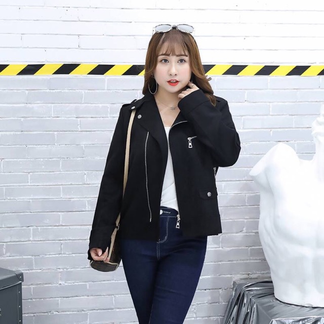 Áo khoác da lộn BIGSIZE