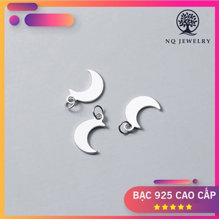 Charm S925 trắng ông trăng treo