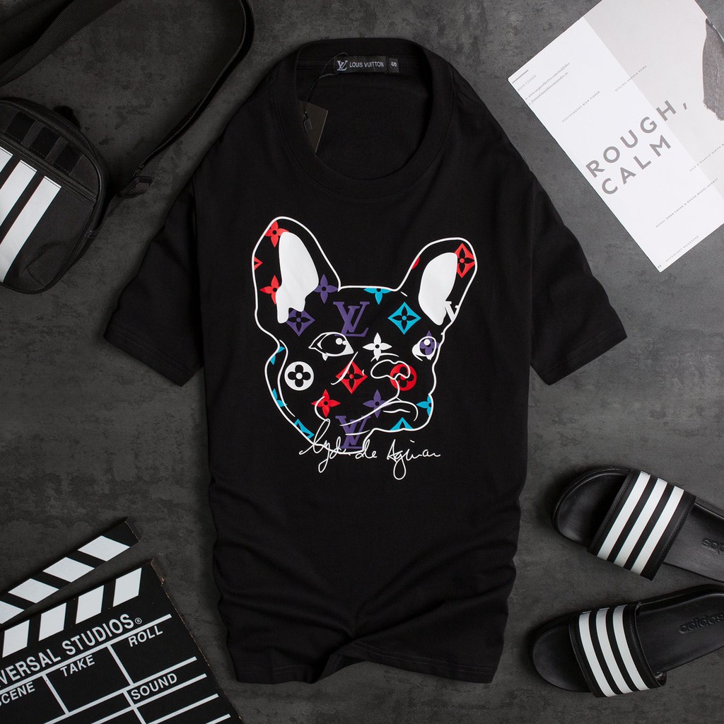 Áo thun nam tay ngắnLV-044 vải cotton mịn đẹp