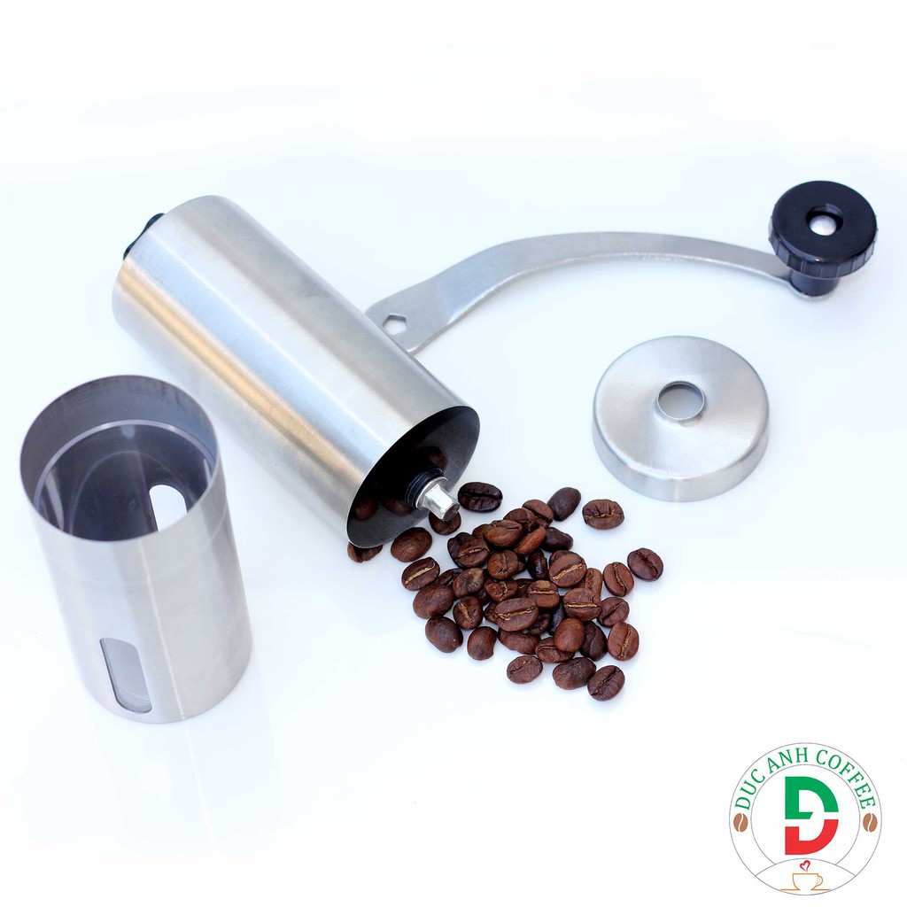 Máy xay cà phê mini quay tay bằng inox