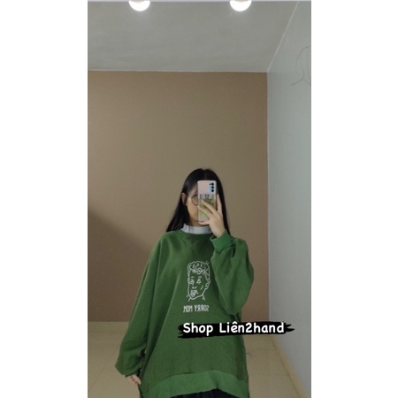 Sweater 2hand nỉ siêu xinh