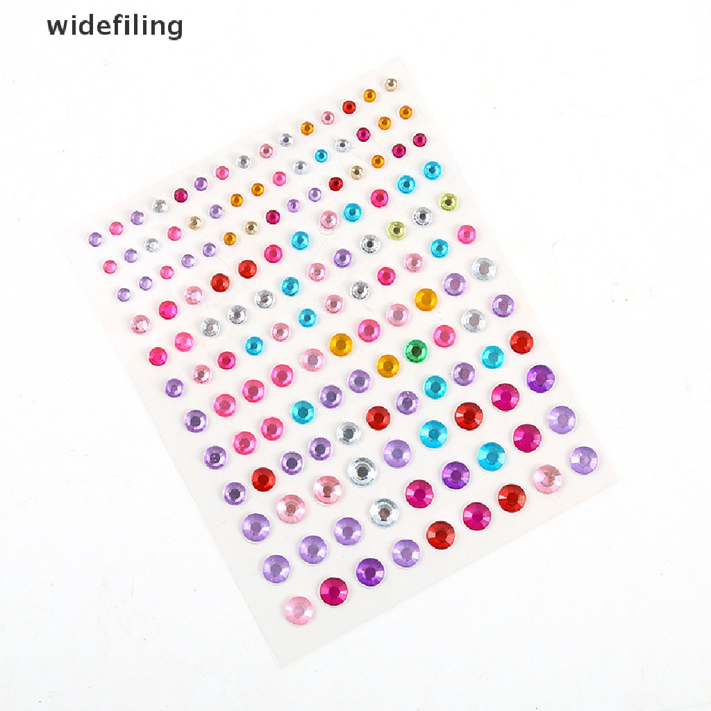 [Hàng mới về] Sticker đính đá trang trí mắt lấp lánh thời trang cho nữ