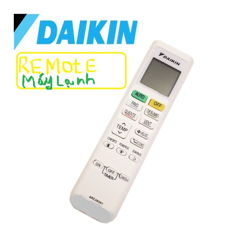 Remote máy lạnh Daikin Inverter dòng FTKC Series