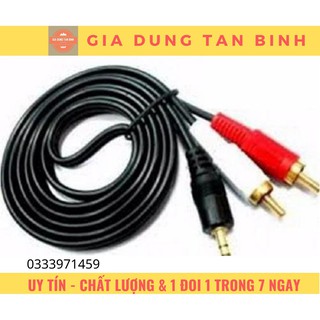 CÁP 3.5 RA 2 ĐẦU BÔNG SEN 3m