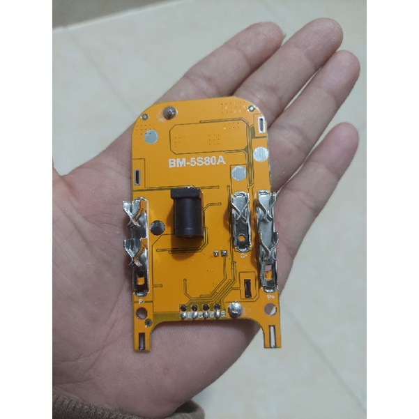 Mạch Vàng 5s 80A 3 mofet chạy cho pin makita cả máy tàu và máy makita hãng
