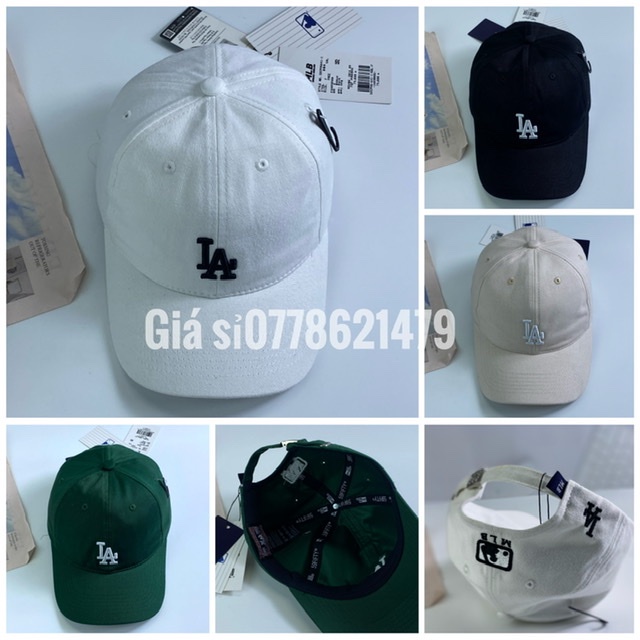 Mũ lưỡi trai L&amp;A hàn quốc - nón kết kaki cty From mềm thêu đuôi full tem mạc 2 lớp cực chất