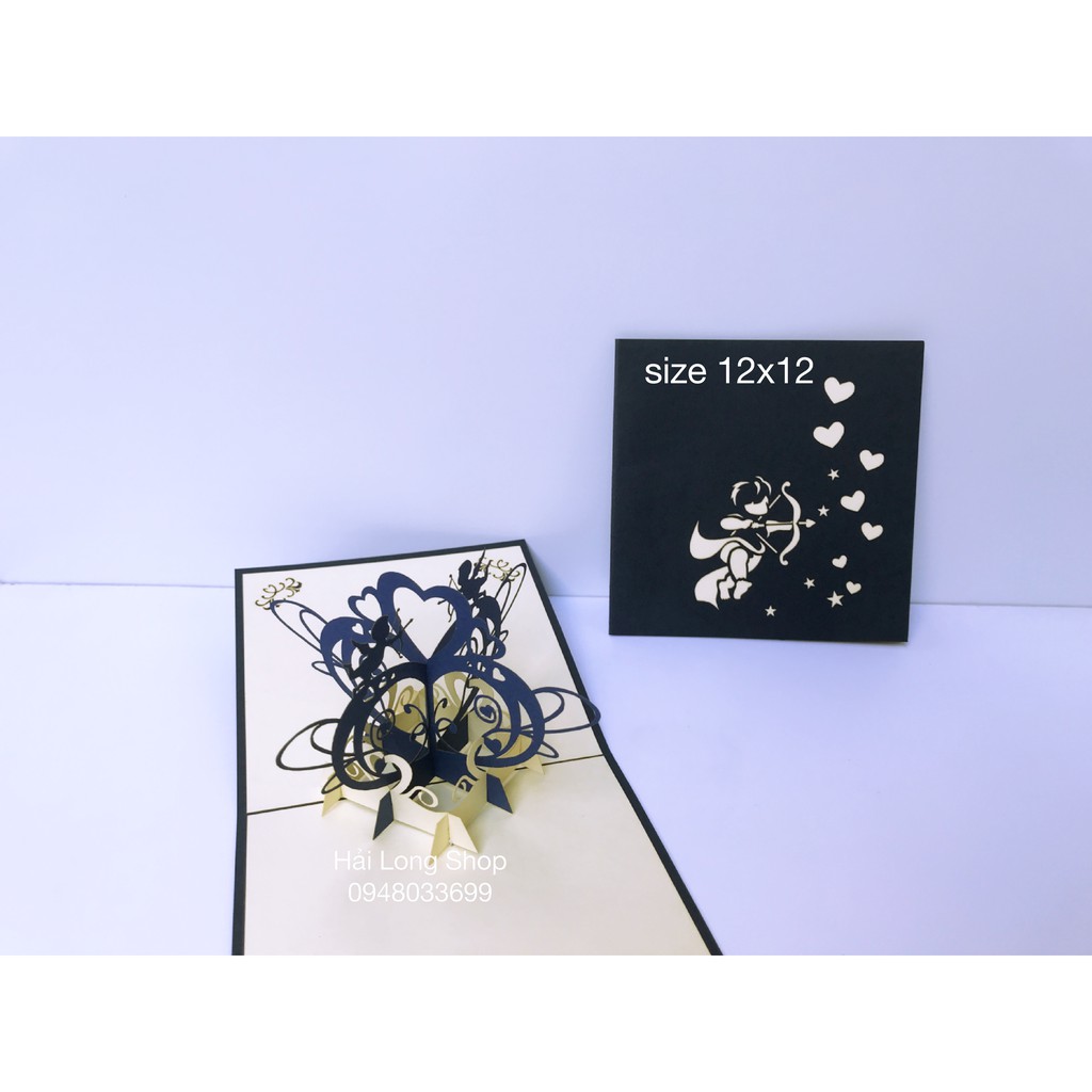 Trái Tim 7 - Love - Thiệp 3D | BigBuy360 - bigbuy360.vn