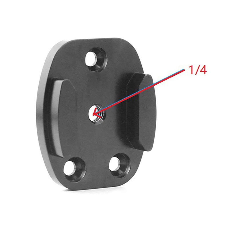 Giá Đỡ Máy Ảnh Kèm Khóa 1 / 4 Cho Hero / XiaoYi / Sjcam