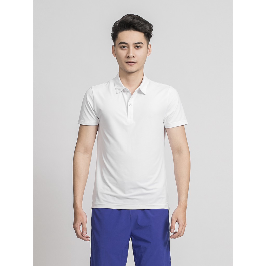 Áo polo nam ARISTINO dáng Slim fit ôm gọn, bề mặt lưới xốp nhẹ, polyester cool mát lạnh - APS022S9