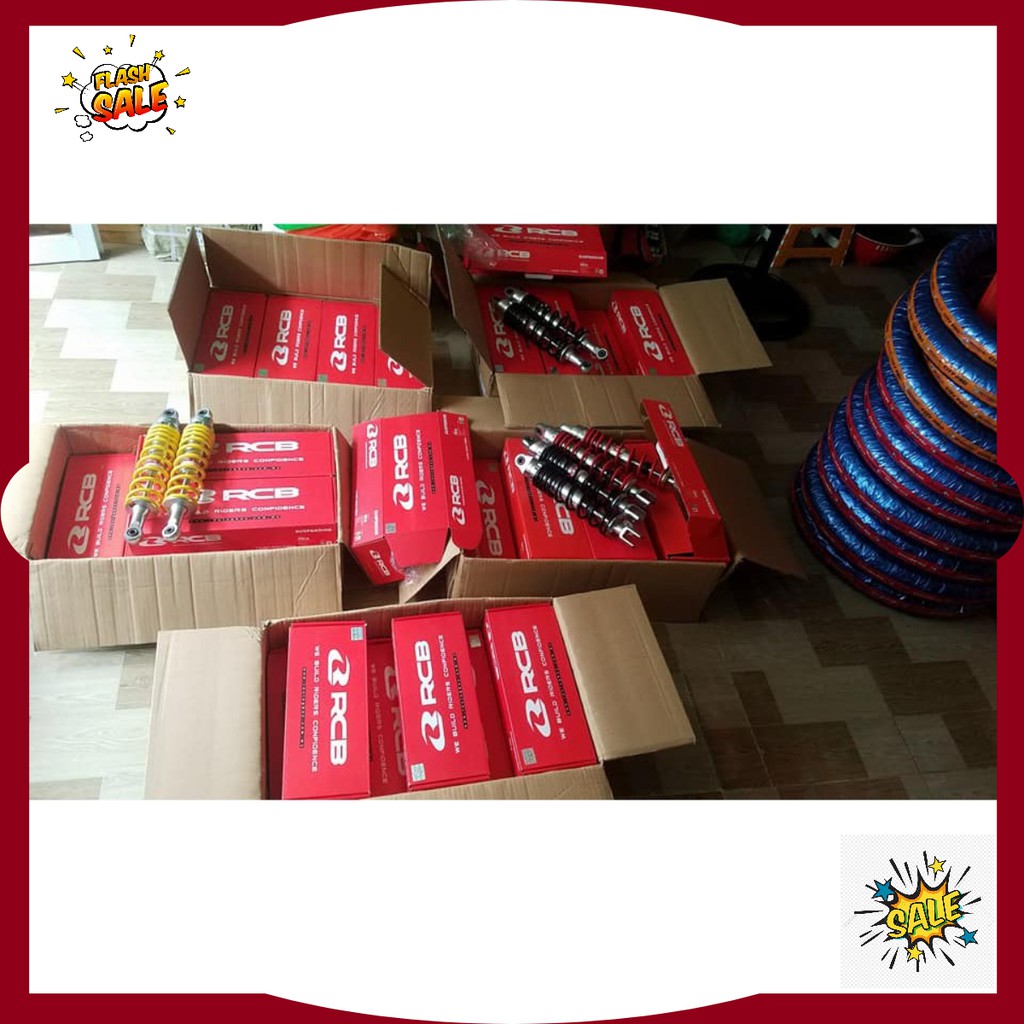 Phuộc RCB cho wave, dream, sirius (chính hãng)