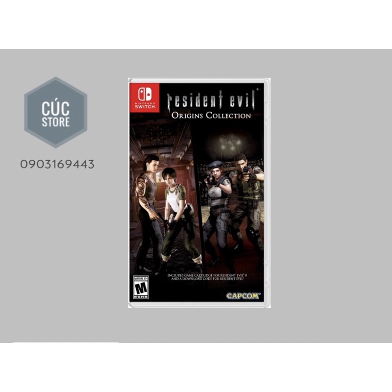 Băng game SWITCH: Resident Evil Origins Collection