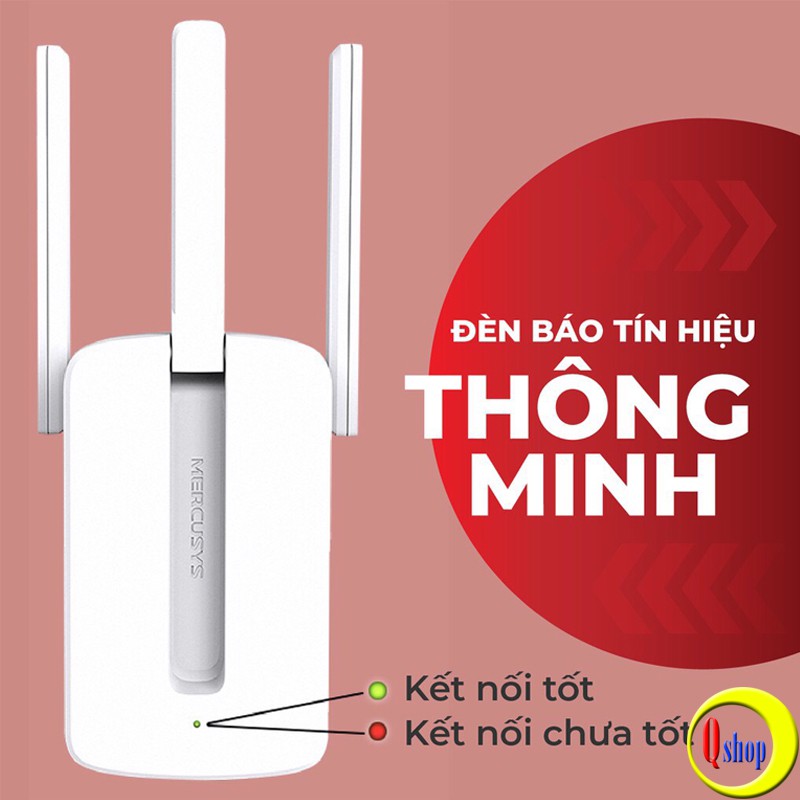 Bộ Kích Sóng Wifi Mercusys MW300RE 300Mbps - Hàng Chính Hãng