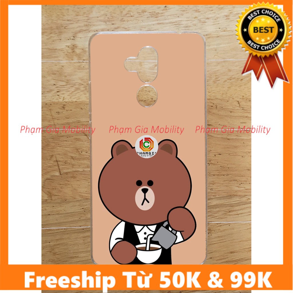 Ốp Lưng Nokia 8.1 (X7) dẻo, in hình đẹp - Hình Gấu Thỏ Heo (P2)