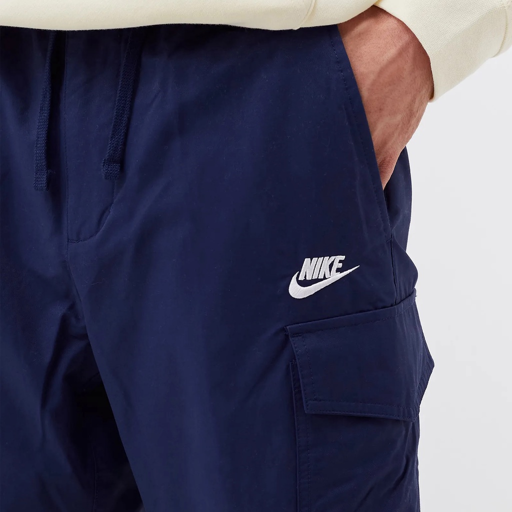 NIKE CHÍNH HÃNG - Quần dài thể thao nam Nike Sportswear Men's Unlined Utility Cargo Trousers Authentic - Navy