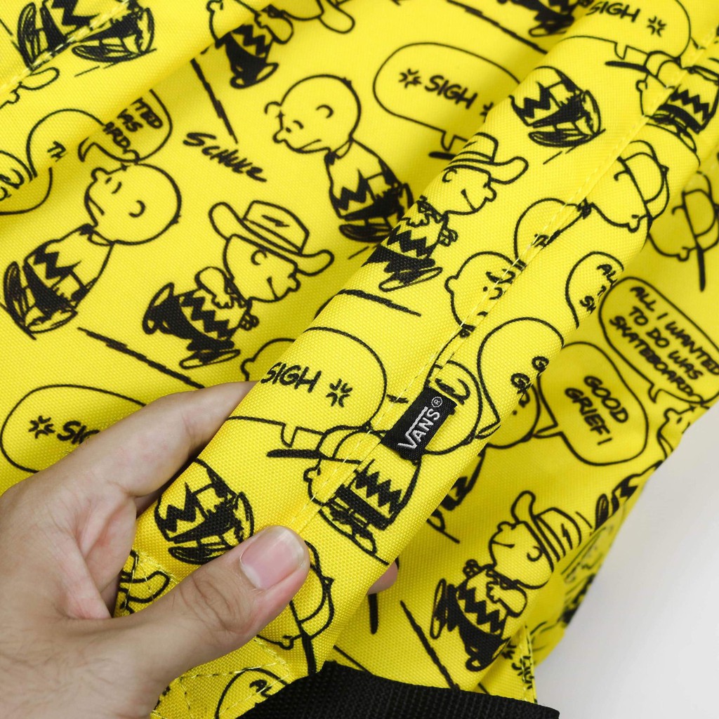 Balo Thời Trang Van.s Peanuts Snoopy Old Skool Backpack - Yellow [Chính Hãng]