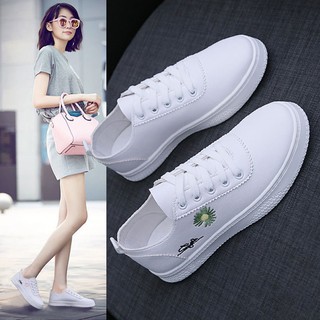 Giày Thể Thao Đế Mềm Mỏng Họa Tiết Hoa Cúc Kiểu Hàn Quốc Thời Trang 2020 Cho Nữ Sinh🔥Iraq🎉Liangyifang😍