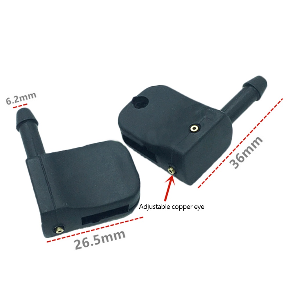 2 Vòi Phun Nước Rửa Kính Chắn Gió Trước Cho Xe Hơi Renault Espace 3 1996-2002