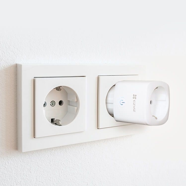 Ổ Cắm Điện ⭐FREE SHIP⭐ Ổ Cắm Điện Thông Minh EZVIZ T30 - 10B - EU, Bật Tắt Đèn Báo, Sử Dụng Giọng Nói, Nhỏ Gon
