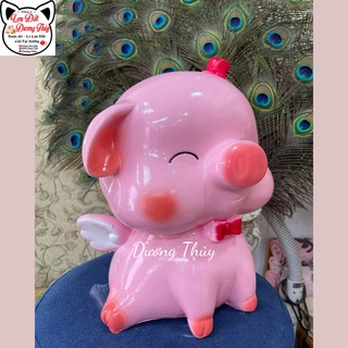 Heo đất/ Lợn đất bỏ ống Cánh tiên khủng lồ(Ảnh thật)