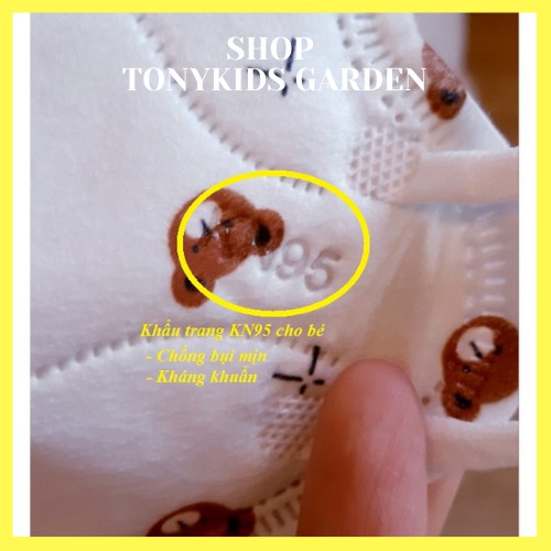 Khẩu trang N95, KN95 cho trẻ em, khẩu trang y tế cho trẻ em, chống bụi mịn, kháng khuẩn | BigBuy360 - bigbuy360.vn