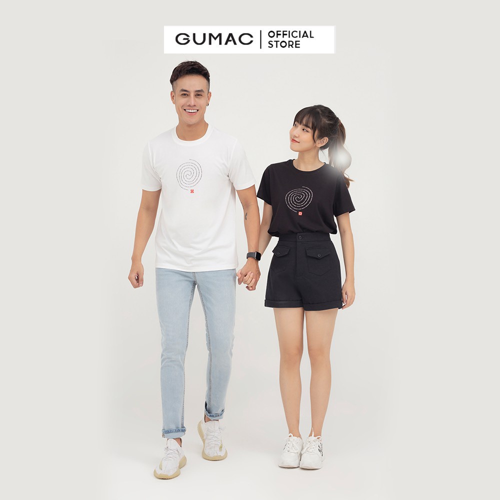 [Mã WABRGUM giảm 10% tối đa 30K đơn 99K] Áo thun nữ in họa tiết GUMAC năng động dễ thương ATC04069