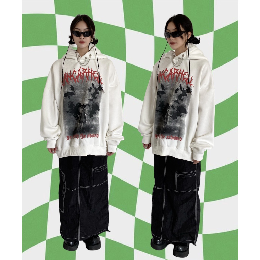 Áo DECAO Hoodie cô bé bán chim