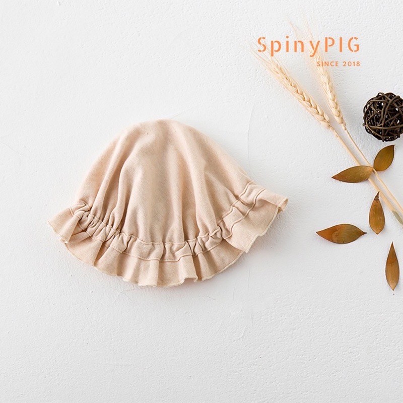 Mũ bé gái cotton hữu cơ MU047