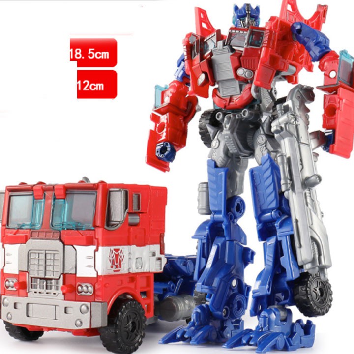 Robot biến hình ô tô Transformer mẫu Optimus Prime 601B trong phim The Last Knight