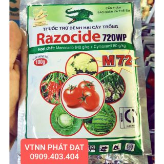 Thuốc Đặc Trị Bệnh Thán Thư, Đốm Lá, Rỉ Sắt,.. RAZOCIDE 720WP